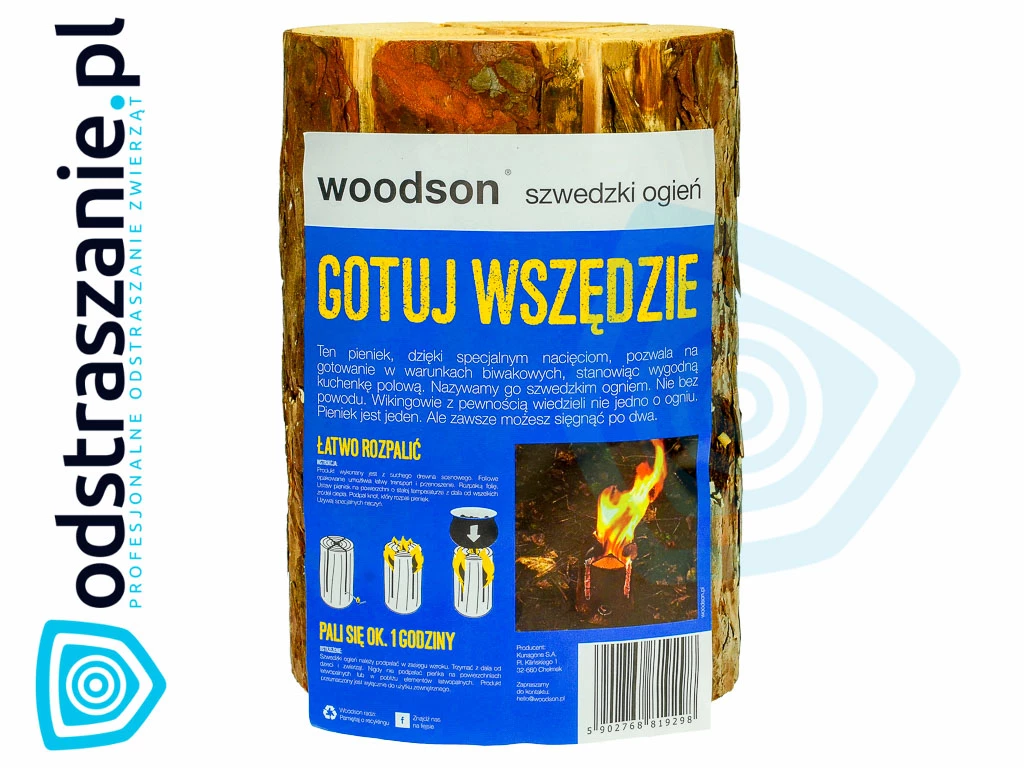 szwedzki ogień, pochodnia szwedzka Woodson, Woodson, ekologiczna kuchenka polowa, ogień szwedzki, kuchenka turystyczna na drewno
