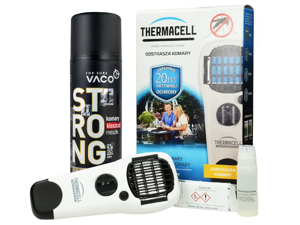 thermacell mr 150, odstraszacz komarów, meszek, na komary, meszki