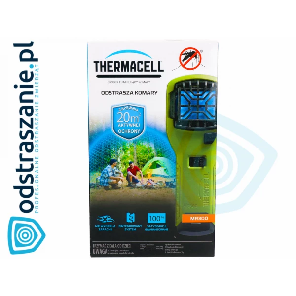 Thermacell MR300 Odstraszacz komarów i meszek zielony zewnętrzny.