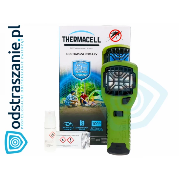 Thermacell MR300 Odstraszacz komarów i meszek zielony zewnętrzny.