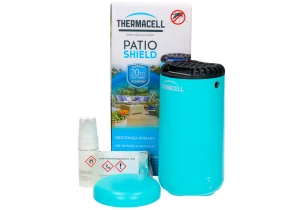 Thermacell Patio Shield Odstraszacz komarów i meszek do ogrodu niebieski