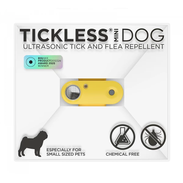 Tickless Mini urządzenie ultradźwiękowe na kleszcze i pchły dla psów Marigold