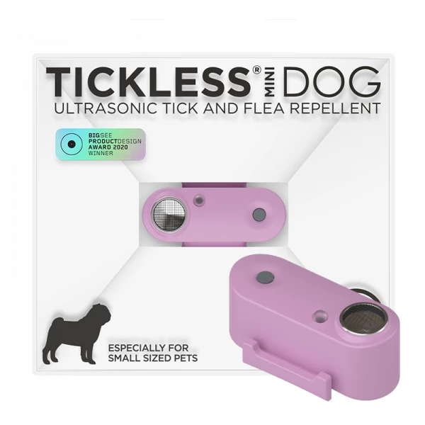 Tickless Mini urządzenie ultradźwiękowe na kleszcze i pchły dla psów Organ Purple