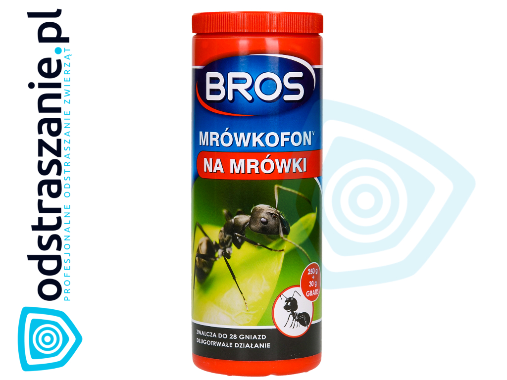 bros, mrówkofon, granulat na mrówki i gniazda, trutka na mrówki i gniazda