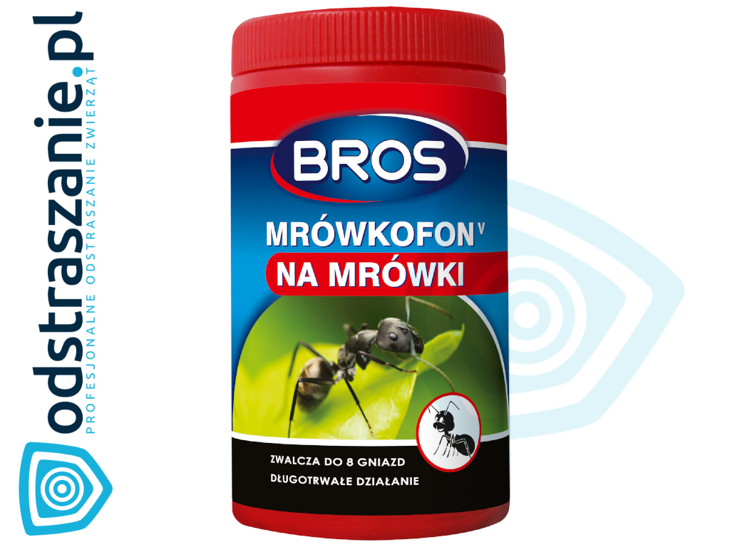 bros, mrówkofon, granulat na mrówki i gniazda, trutka na mrówki i gniazda