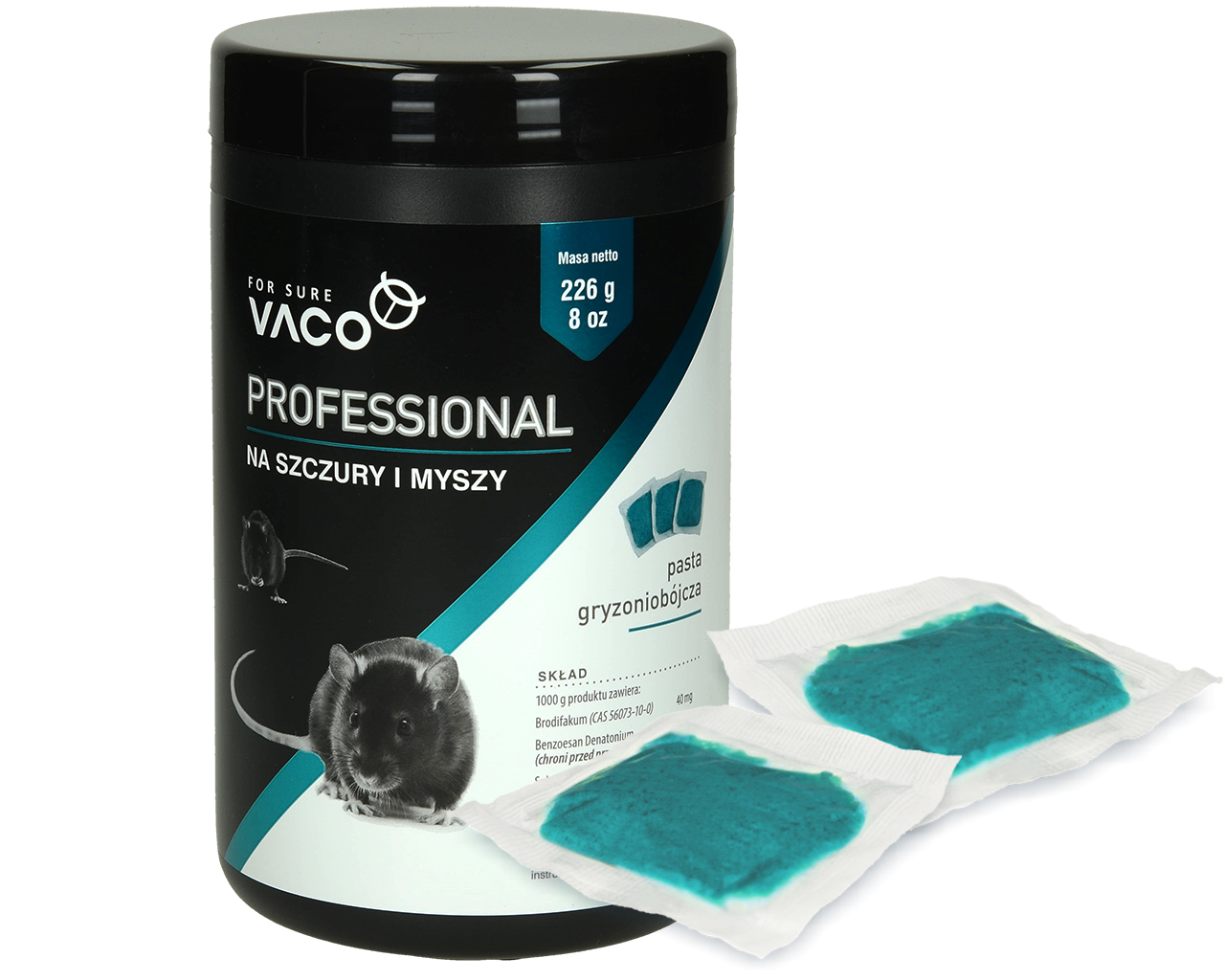 trutka na szczury vaco, trutka na myszy vaco