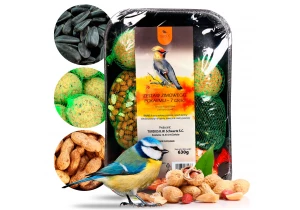 Zestaw 7-częściowy karmy dla ptaków Turdus