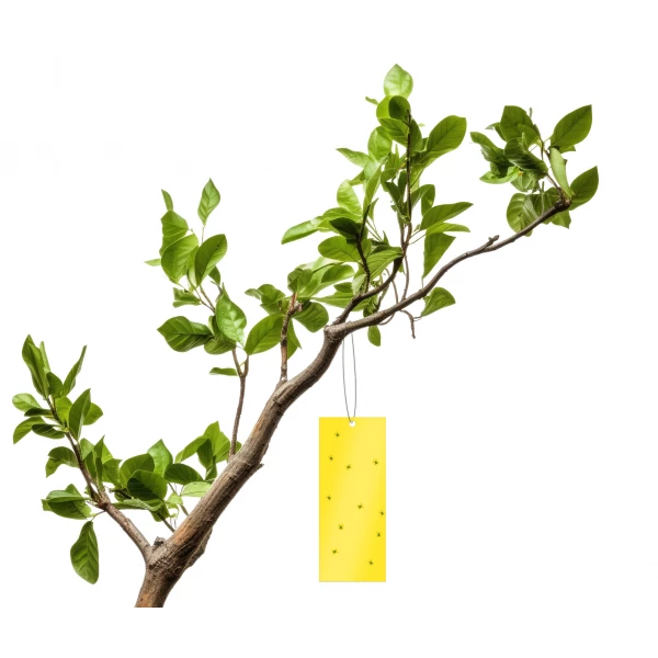 Żółty lep do doniczek na ziemiórki i inne owady Plant Guard No Pest® 25x10 cm 5 szt